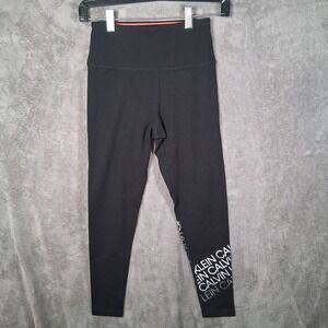 Calvin Klein Performance Legging Women's Small Black 7/8 Stretchable NWOT